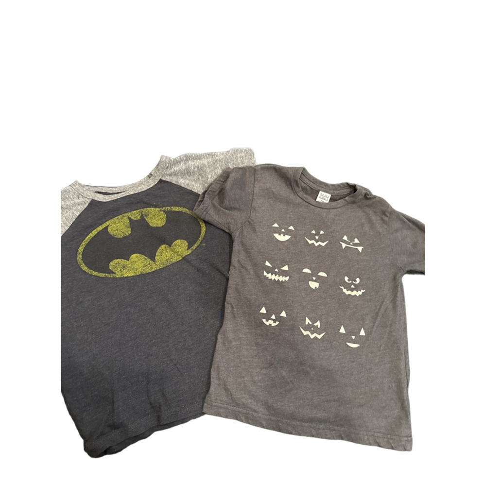 Jumping Beans Urban Smalls Boys T-Shirt Bundle Size 6 Batman Halloween Graphic